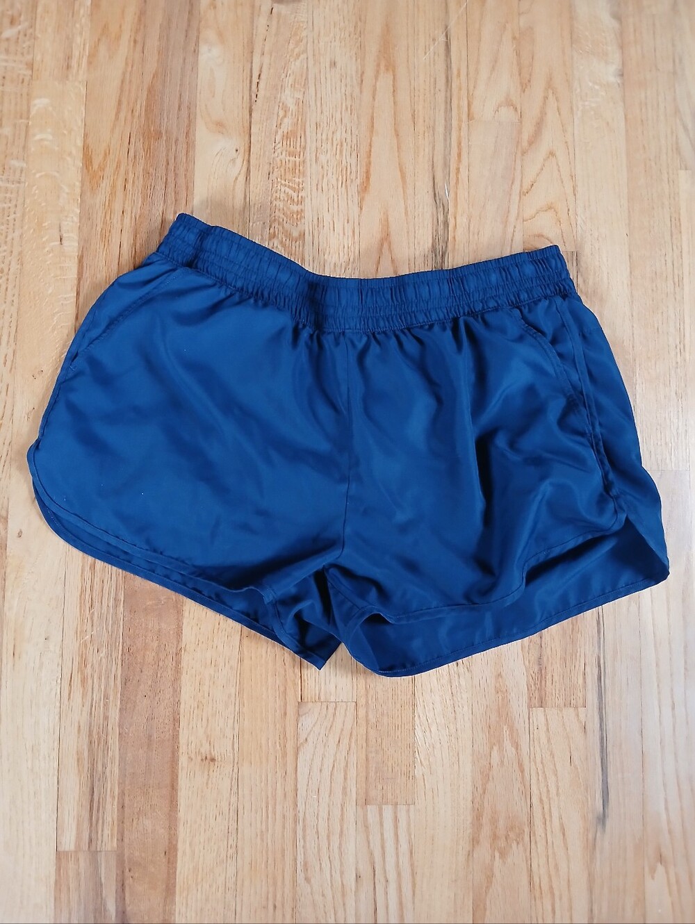 Navy Blue Athletic Shorts